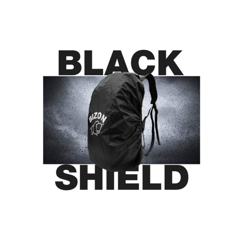 Black Shield Capa de Chuva para Mochila - Bizon