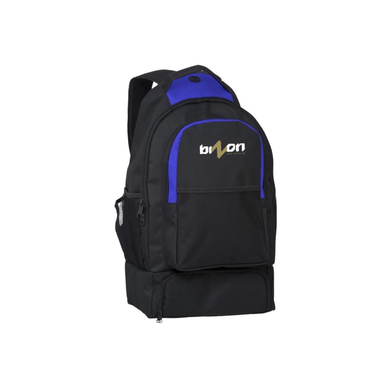 Mochila Térmica Fitness (Preto com Azul Royal)