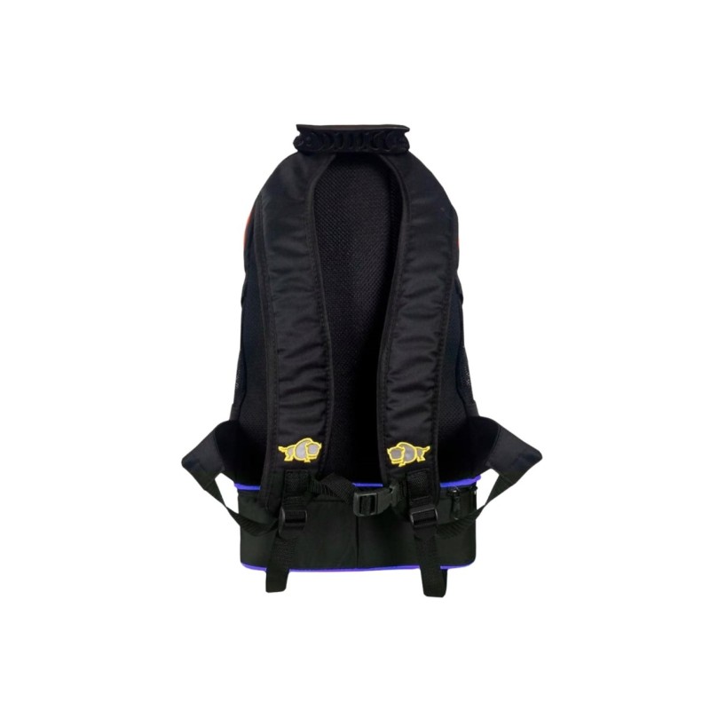 Mochila Térmica Flex (Preto com Azul Royal)