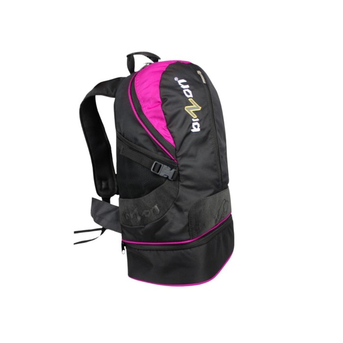 Mochila Térmica Flex (Preto com Rosa)