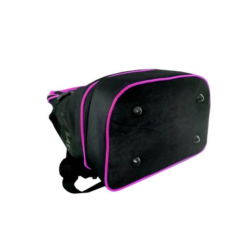 Mochila Térmica Flex (Preto com Rosa)