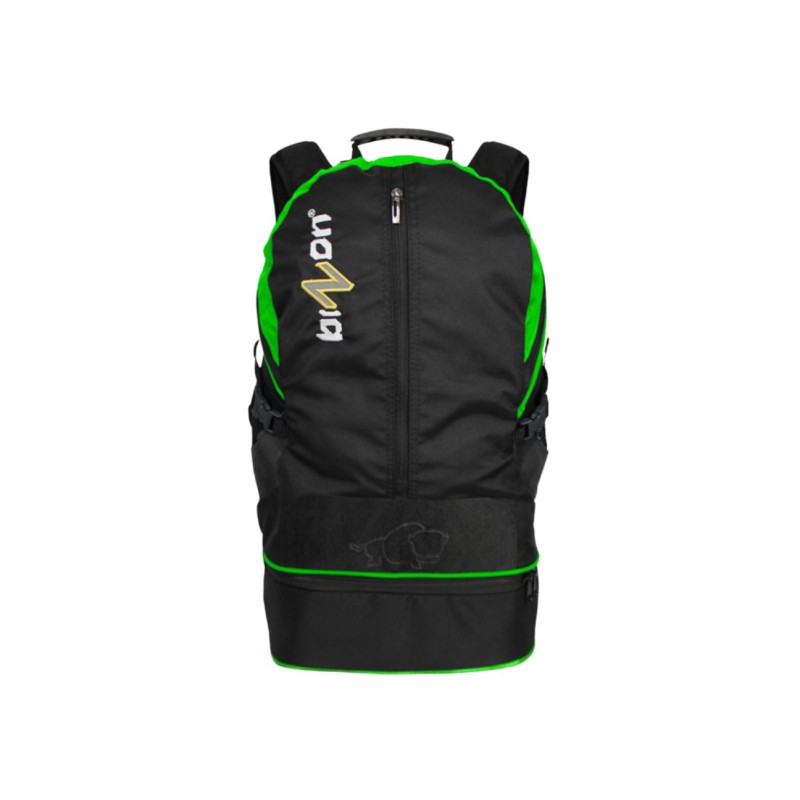 Mochila Térmica Flex (Preto com Verde)