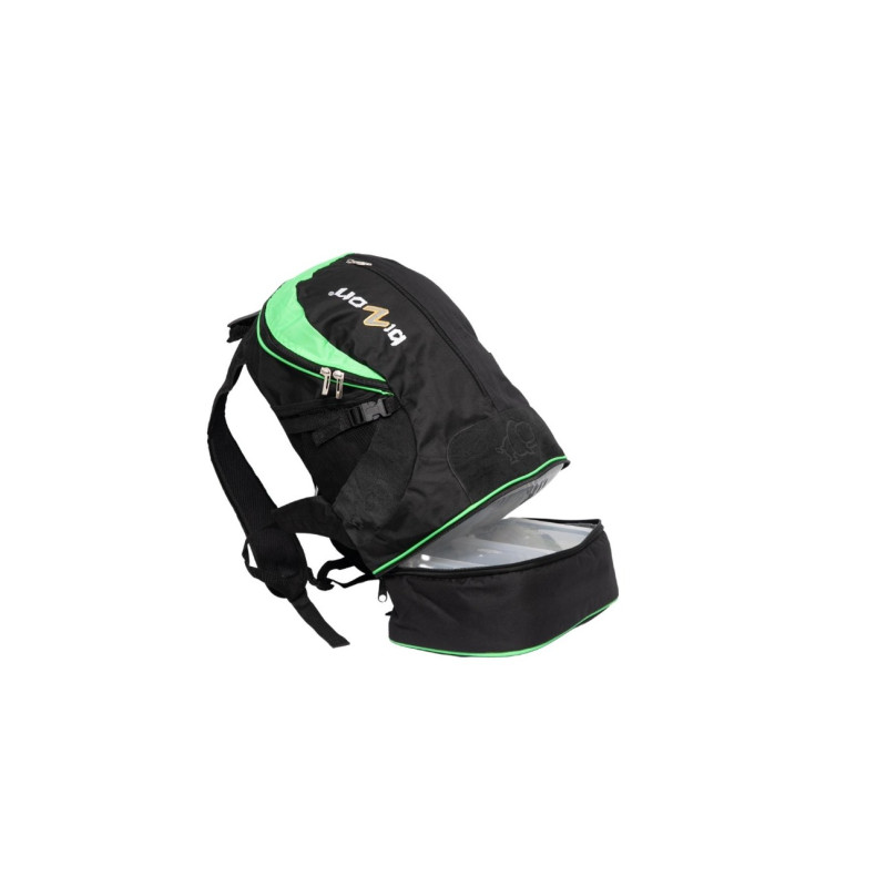 Mochila Térmica Flex (Preto com Verde)