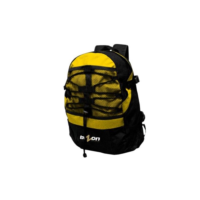 Mochila de Camping (Preto com Amarelo)