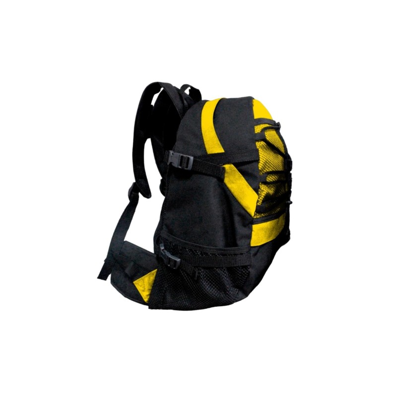 Mochila de Camping (Preto com Amarelo)