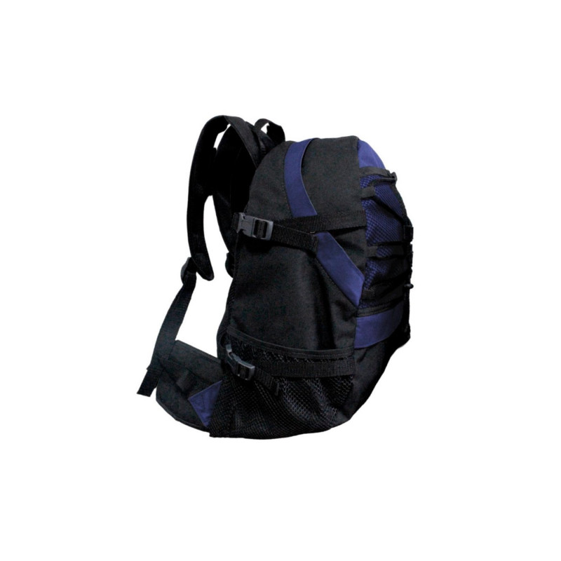 Mochila de Camping (Preto com Azul Marinho)