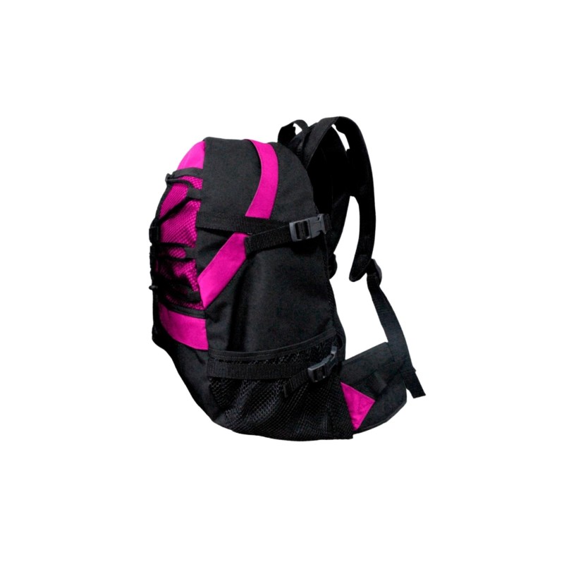 Mochila de Camping (Preto com Rosa)